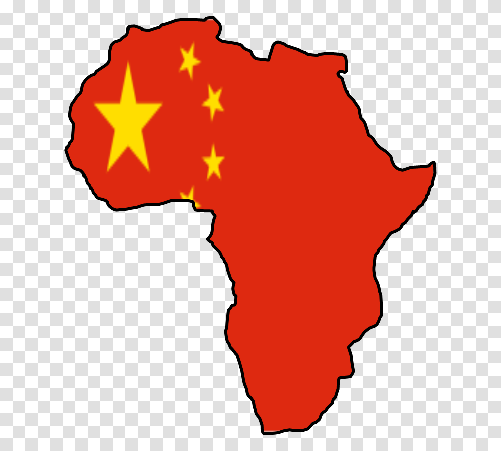 Nihao S It Going Africa With Chinese Flag, Person, Human, Star Symbol Transparent Png