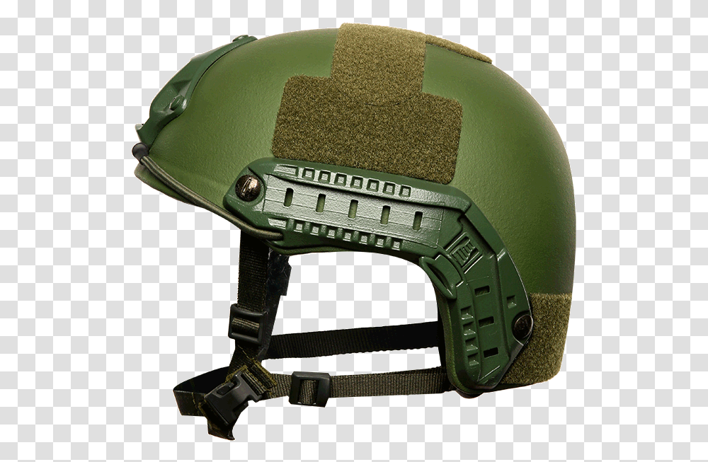Nij Iiia Aramid Pe Military Army Green Football Helmet, Clothing, Apparel, Crash Helmet, Hardhat Transparent Png