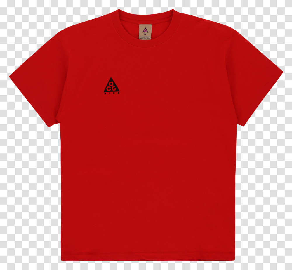 Nike Acg Logo T Short Sleeve, Clothing, Apparel, T-Shirt Transparent Png