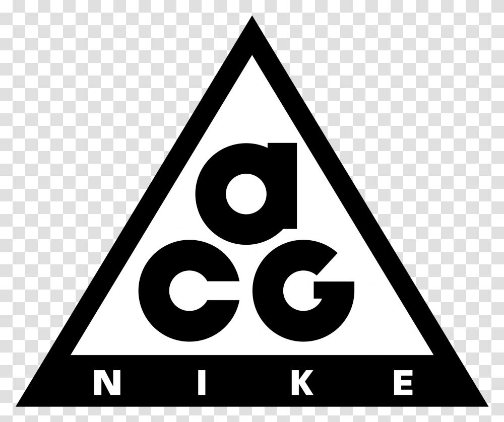 Nike Acg Logo, Triangle, Sign Transparent Png