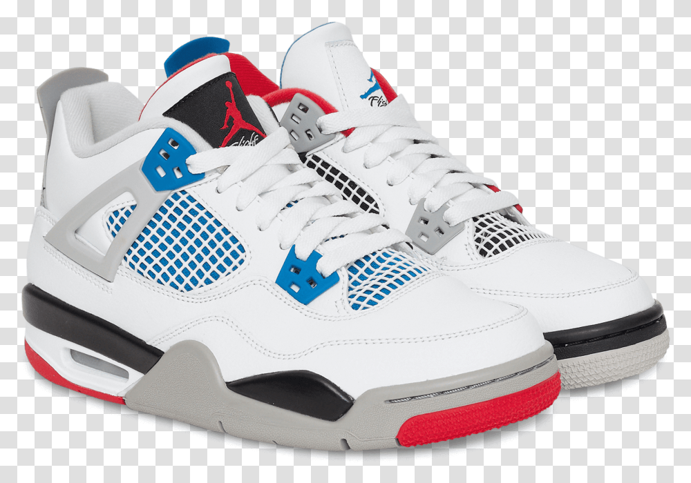 Nike Air Jordan 4 Retro, Shoe, Footwear, Apparel Transparent Png