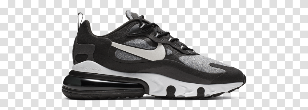 Nike Air Max 270 React, Shoe, Footwear, Apparel Transparent Png