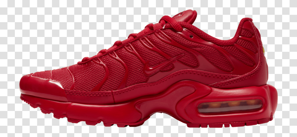 Nike Air Max Plus Triple Red Cq9748 600 Release Date Nike Air Max Plus Red, Shoe, Footwear, Apparel Transparent Png