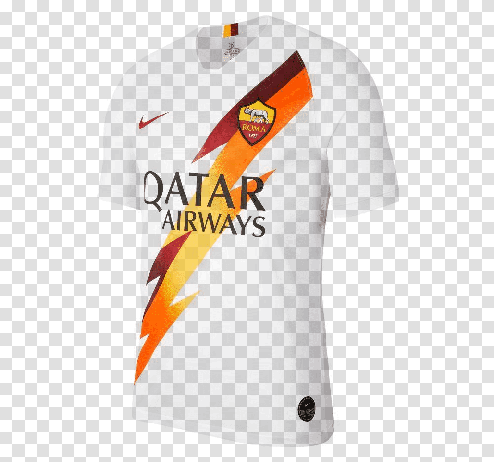 Nike As Roma 1920 Away Jersey Best Football Jersey 2019, Apparel, T-Shirt, Sleeve Transparent Png