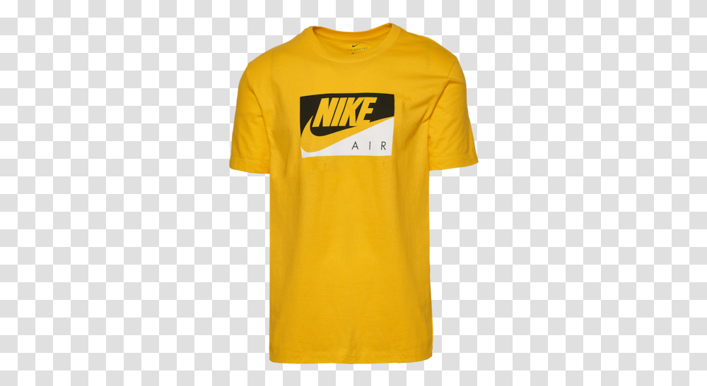 Nike Boxed Air T Shirt Amarillo Black White En 2020 Antrim Camogie Jersey, Clothing, Apparel, T-Shirt Transparent Png