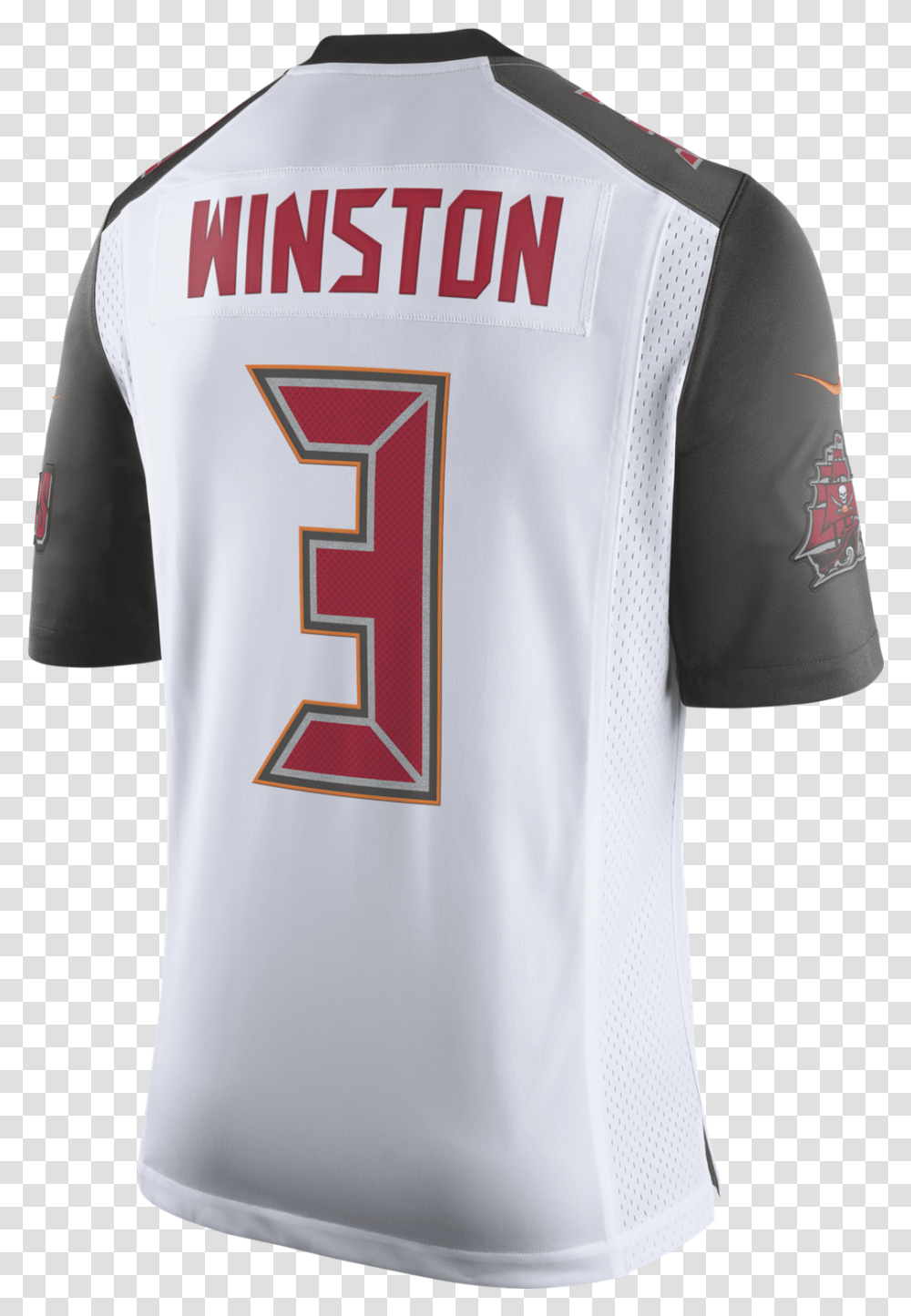 Nike Buccaneers Men's White Limited Jameis Winston, Apparel, Shirt, Jersey Transparent Png