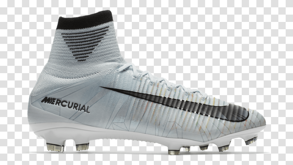 Nike Cr7 Diamond Boots Cr7 Mercurial Superfly White, Clothing, Apparel, Shoe, Footwear Transparent Png