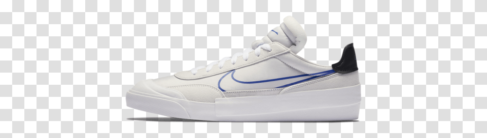 Nike Drop Type Swoosh Vast Grey Hyper Blue, Shoe, Footwear, Apparel Transparent Png