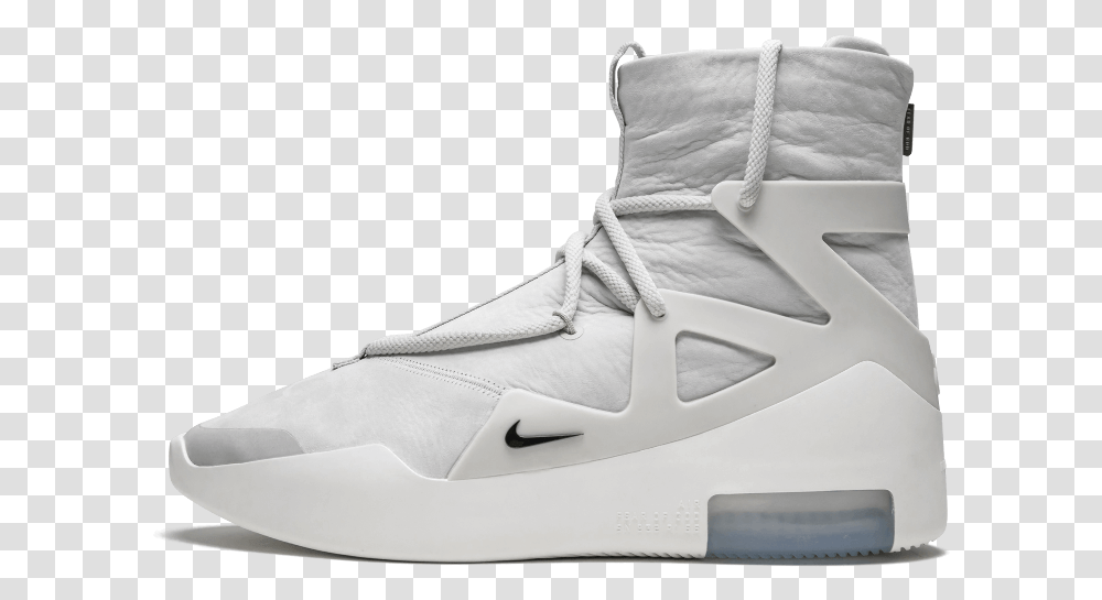 Nike Fear Of God 1 Light Bone, Apparel, Shoe, Footwear Transparent Png