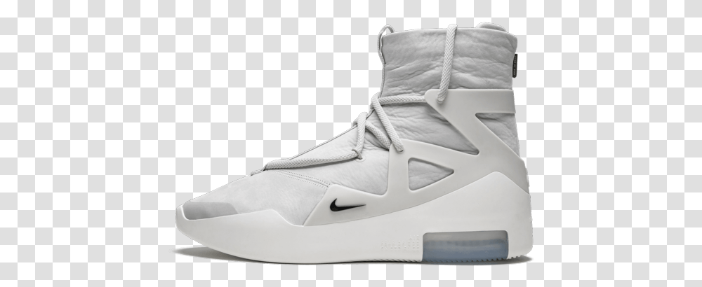 Nike Fear Of God 1 Light Bone, Apparel, Shoe, Footwear Transparent Png