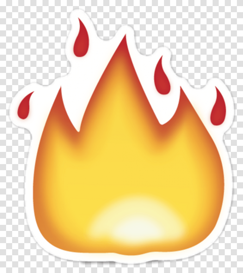 Nike Fear Of God 1 On Feet Clipart Download Fire Emoji Sticker, Flame, Birthday Cake, Dessert, Food Transparent Png