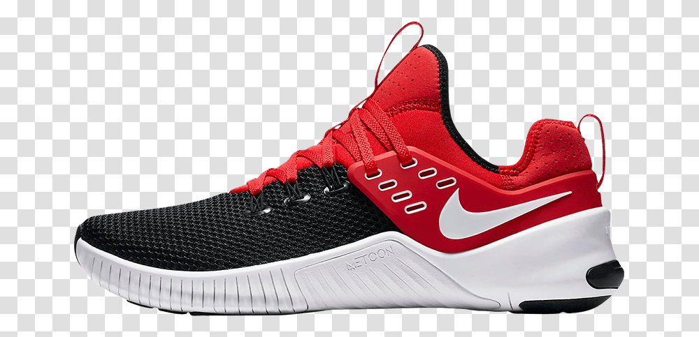Nike Free X Metcon Red, Shoe, Footwear, Apparel Transparent Png
