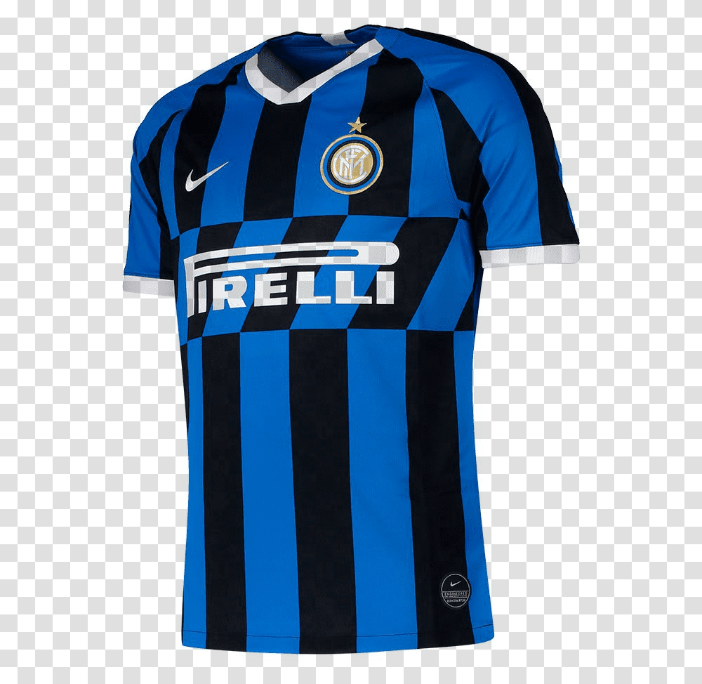 Nike Inter Milan Home Jersey Camisa Inter De Milo, Apparel, Shirt, Sleeve Transparent Png