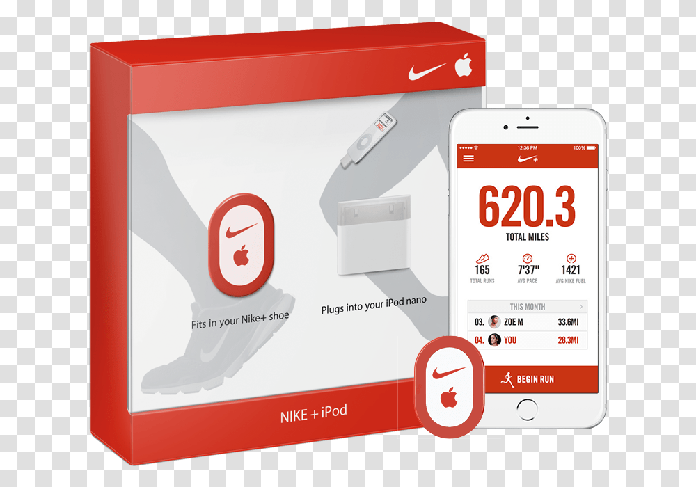 Nike Ipod Sports Kit, Word, Number Transparent Png