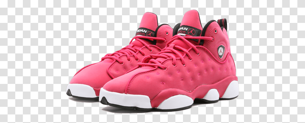 Nike Jordan 13 Team 2 Rosado, Shoe, Footwear, Apparel Transparent Png
