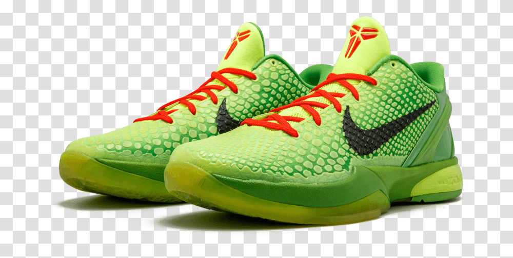 Nike Kobe 6 Grinch, Apparel, Shoe, Footwear Transparent Png