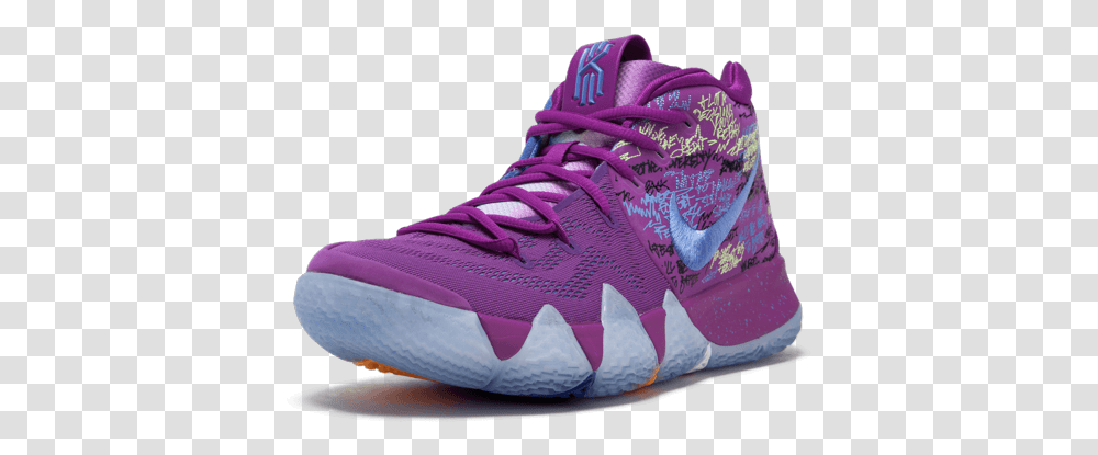 Nike Kyrie 4 Confetti Kyrie 4 Confetti Real, Apparel, Shoe, Footwear Transparent Png