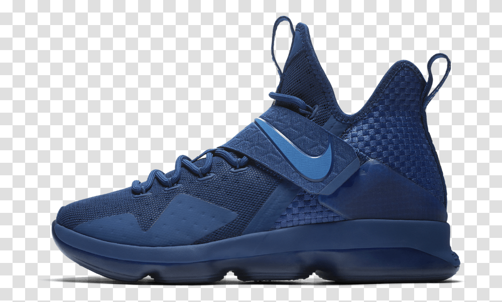 Nike Lebron 14 Blue, Shoe, Footwear, Apparel Transparent Png
