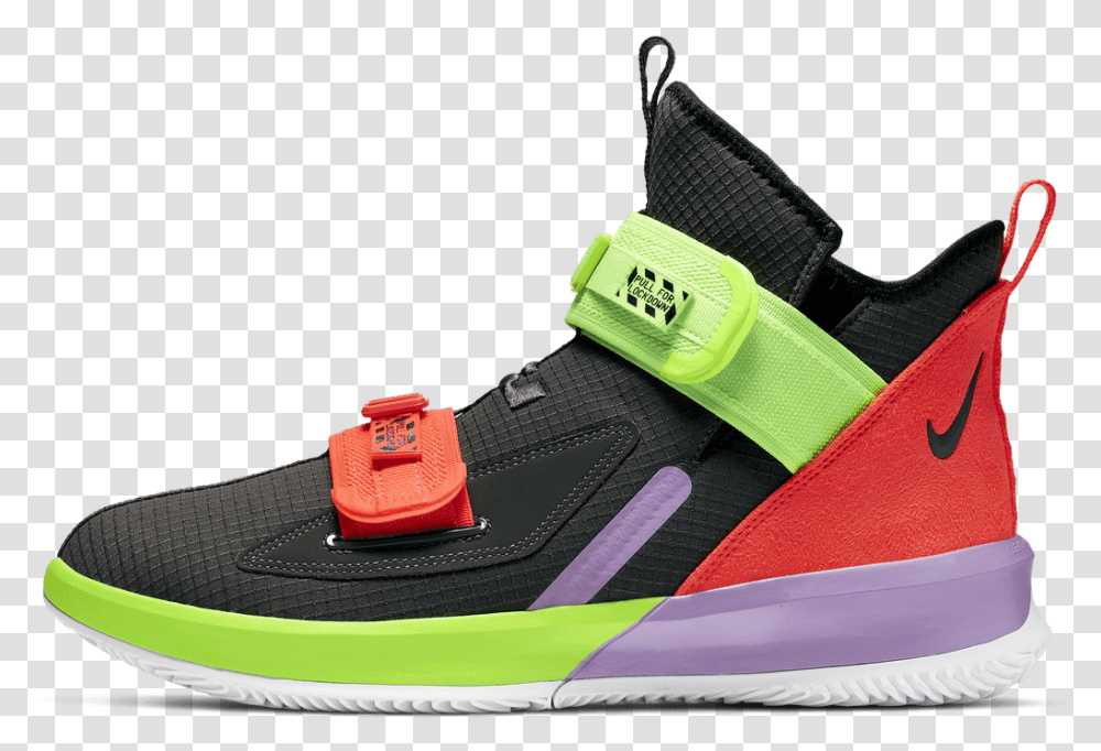 Nike Lebron Soldier Nike Basketball Shoes Colorful, Apparel, Footwear, Sneaker Transparent Png