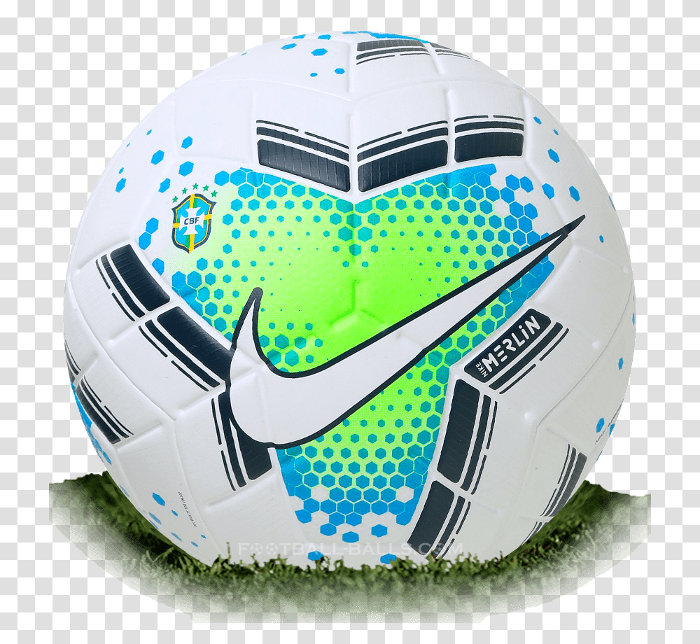 Nike Merlin 2 Cbf Is Official Match Ball Of Campeonato Nike Merlin Ball 2020, Helmet, Clothing, Apparel, Soccer Transparent Png