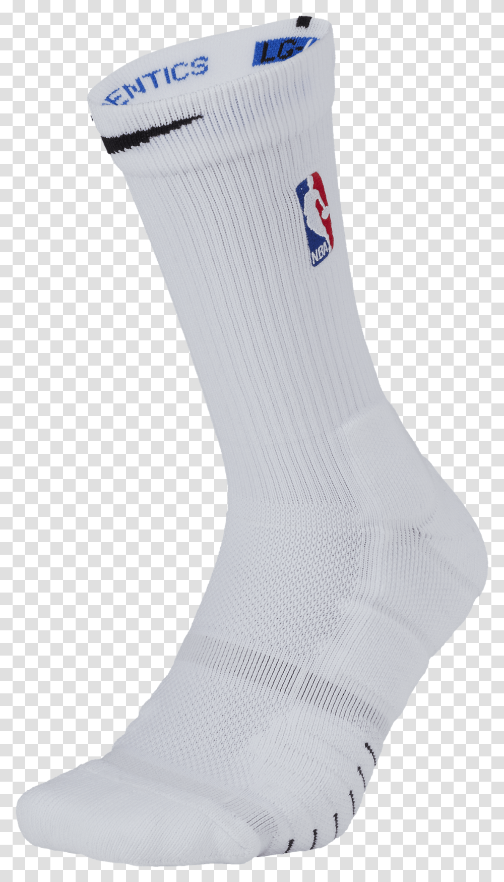 Nike Miami Heat Nba Elite Download, Apparel, Sock, Shoe Transparent Png