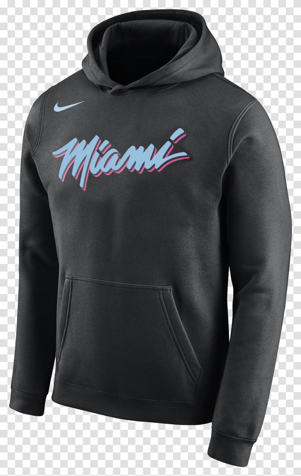 Nike Miami Heat Vice Nights Youth Logo Hoodie Dallas Mavericks City Hoodie, Sleeve, Apparel, Long Sleeve Transparent Png