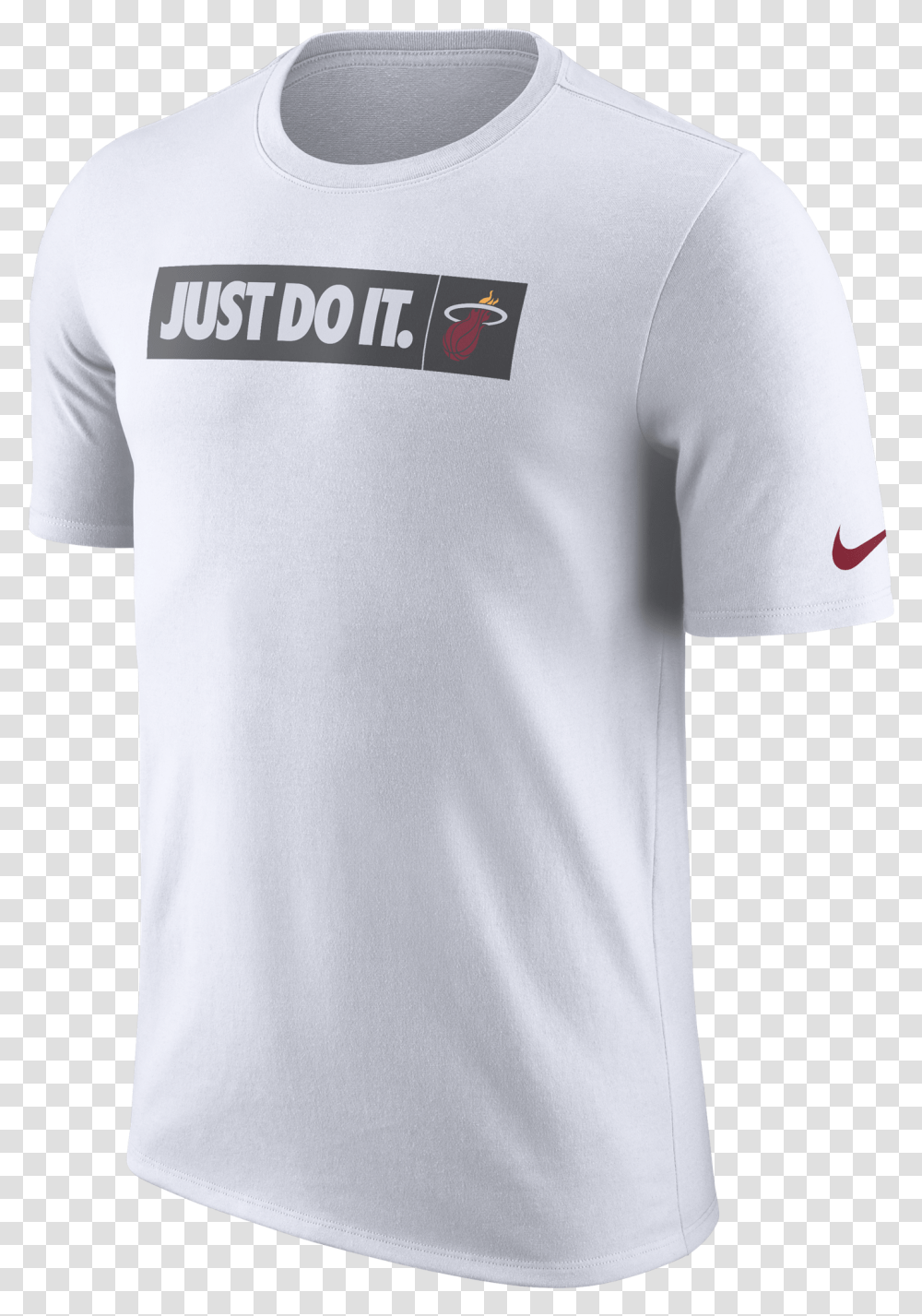 Nike Miami Heat Youth Just Do It White Raptors Basketball T Shirt, Clothing, Apparel, Sleeve, T-Shirt Transparent Png