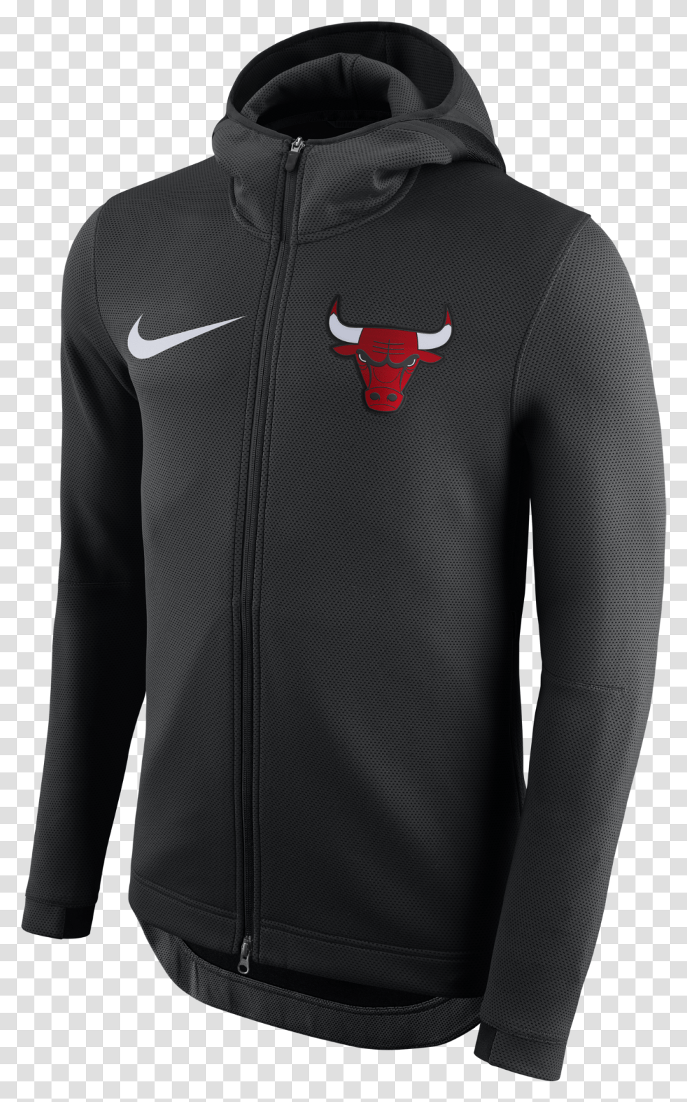 Nike Nba Chicago Bulls Thermaflex Showtime Hoodie Milwaukee Bucks Nike Jacket, Sleeve, Long Sleeve, Coat Transparent Png