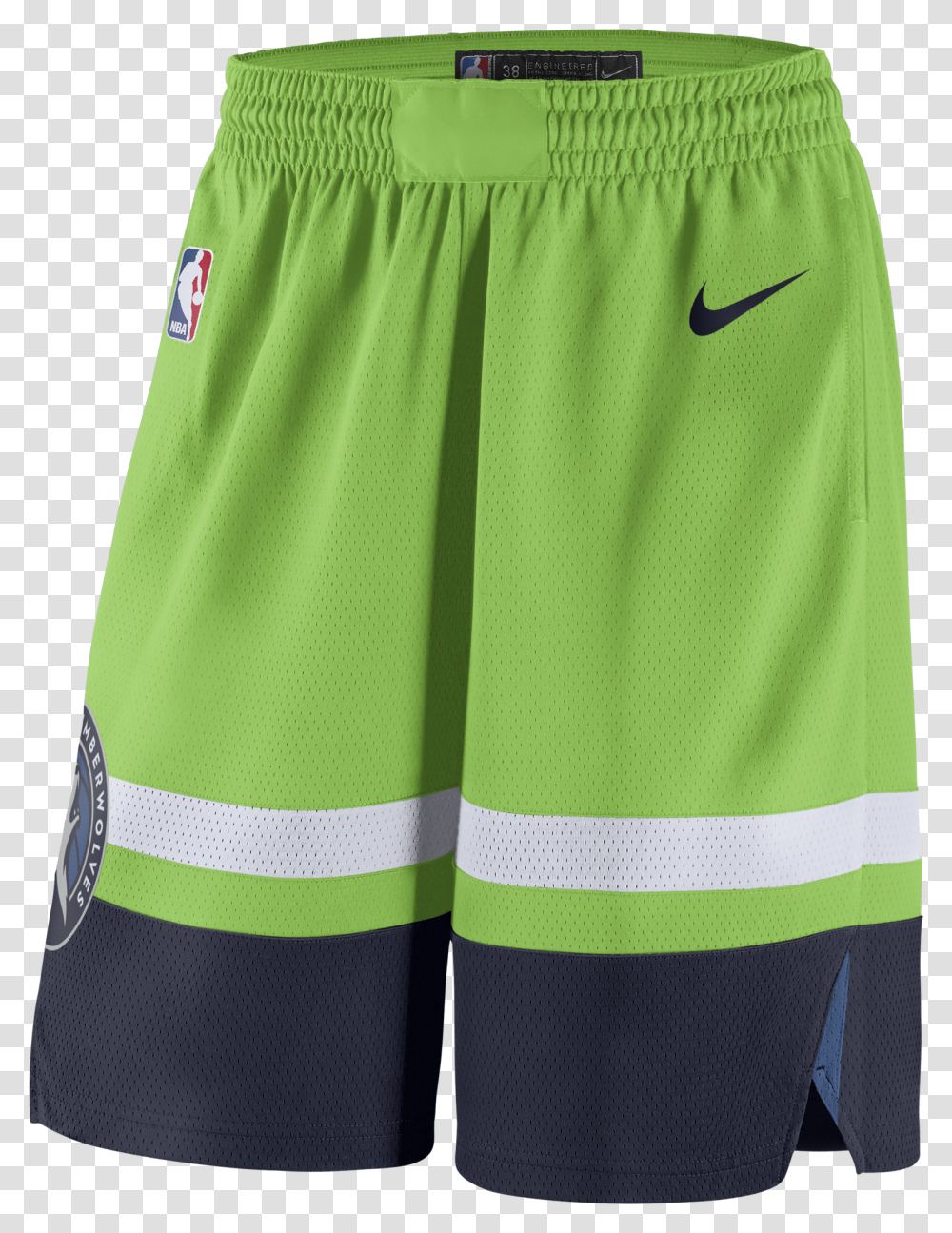 Nike Nba Minnesota Timberwolves Swingman Shorts For 5000 Minnesota Timberwolves Shorts, Clothing, Apparel, Skirt Transparent Png