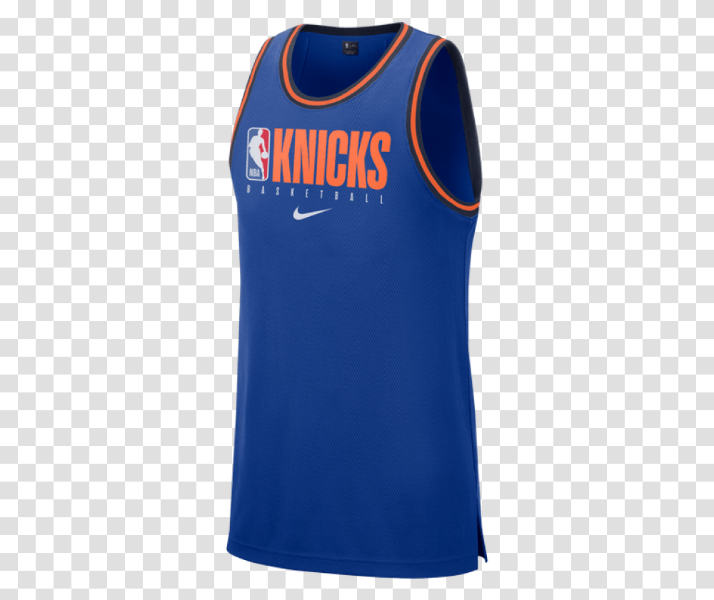 Nike Nba New York Knicks Dna Dri Fit Tank For 4000 Nba, Clothing, Apparel, Shirt, Jersey Transparent Png