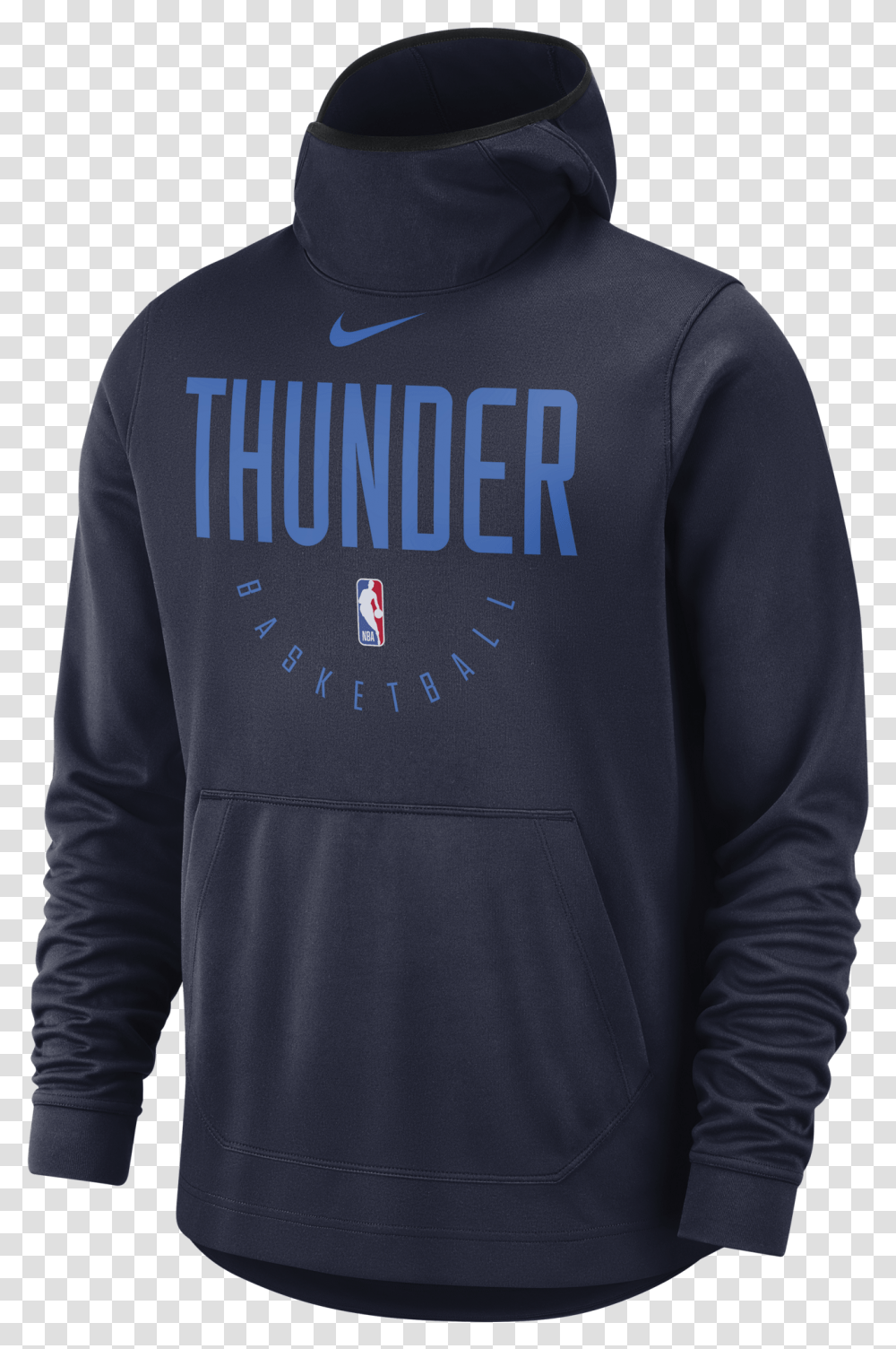 Nike Nba Oklahoma City Thunder Spotlight Hoodie Nike Com Sweatshirts, Apparel, Sweater, Sleeve Transparent Png