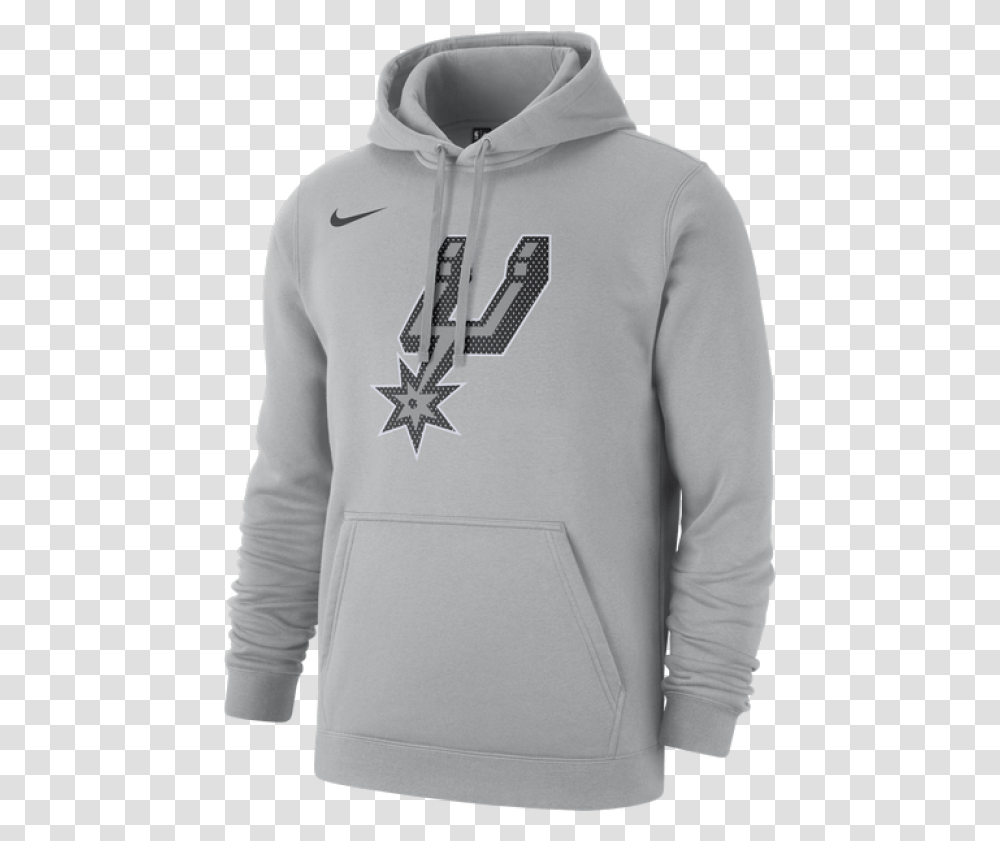Nike Nba San Antonio Spurs Club Logo Fleece Pullover Hoodie Utah Jazz Yellow Sweatshirt, Clothing, Apparel, Sweater, Sleeve Transparent Png