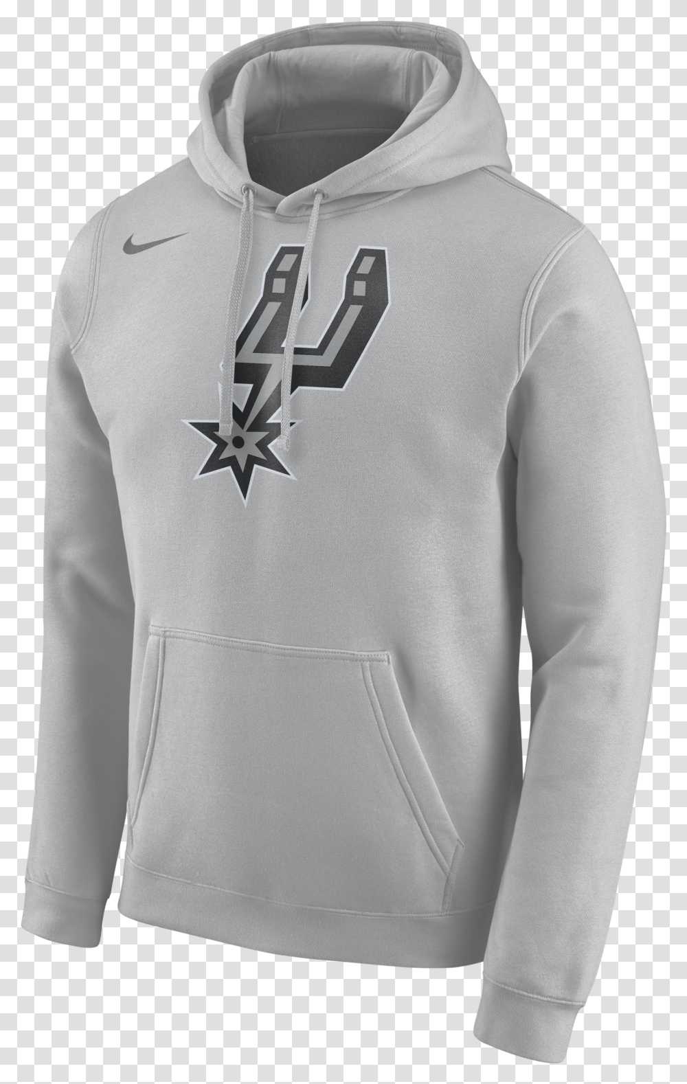 Nike Nba San Antonio Spurs Hoodie Club Logo Nike Houston Rockets Hoodie, Clothing, Apparel, Sleeve, Long Sleeve Transparent Png