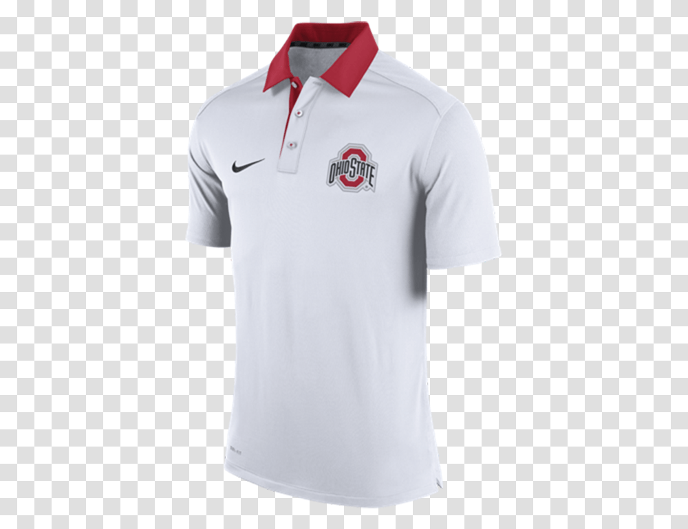 Nike Ohio State Buckeyes Mens White White Ohio State Polo, Clothing, Apparel, Shirt, Sleeve Transparent Png