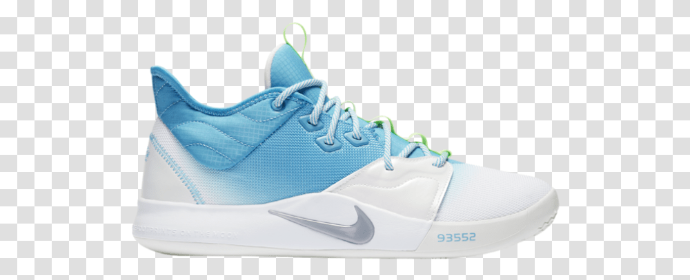 Nike Pg 3 Light Bluewhite Tint Paul George Mens Basket Pg 3 Basketball Shoes, Footwear, Clothing, Apparel, Sneaker Transparent Png