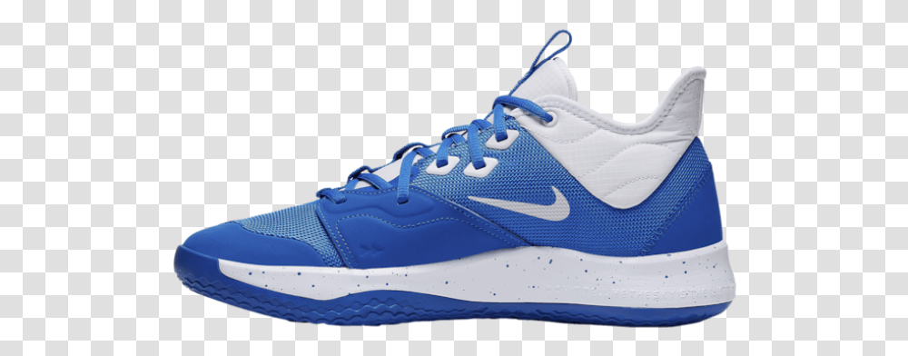 Nike Pg 3 Royal Bluewhite Paul George Mens Basketball Nike Pg3 Basketball Shoes, Footwear, Apparel, Running Shoe Transparent Png