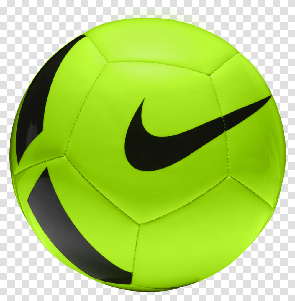Nike Pitch Team Training Ball Green Nike Soccer Ball, Football, Team Sport, Sports Transparent Png