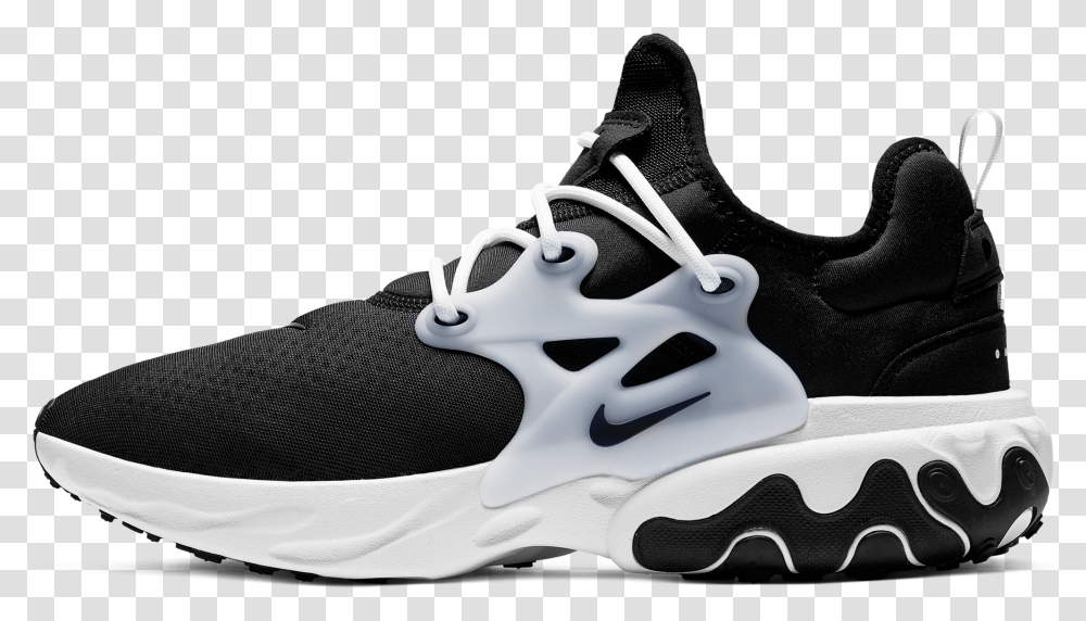 Nike Presto Black And White, Apparel, Shoe, Footwear Transparent Png