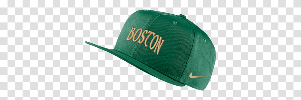 Nike Pro Boston Celtics City Edition Logo Cap For Baseball, Clothing, Apparel, Baseball Cap, Hat Transparent Png