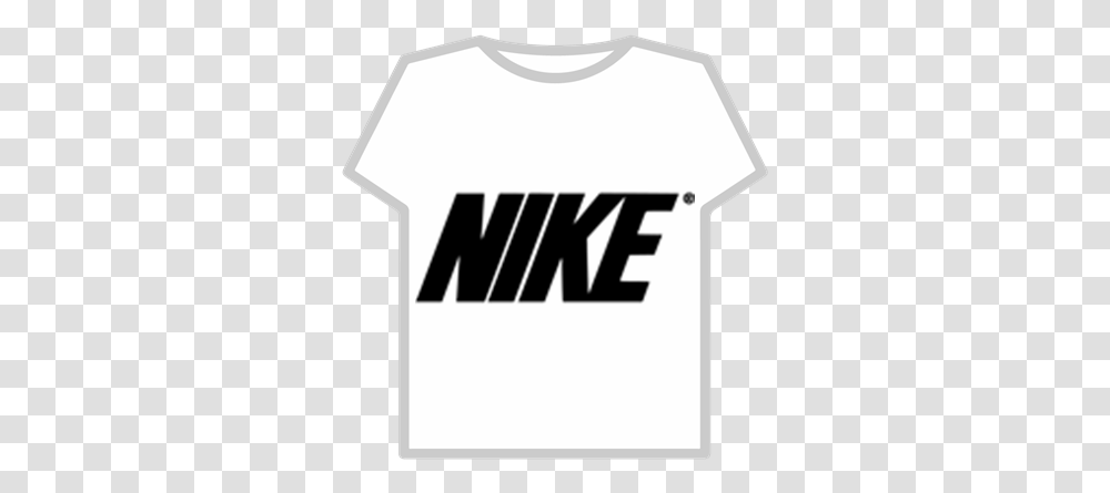 Nike Roblox T Shirt Nike Logo T Shirt Roblox, Clothing, Apparel, T-Shirt, Text Transparent Png