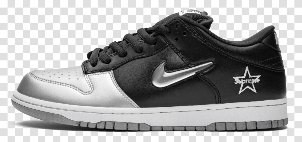 Nike Sb Dunk Low Og Qs Supreme, Shoe, Footwear, Apparel Transparent Png