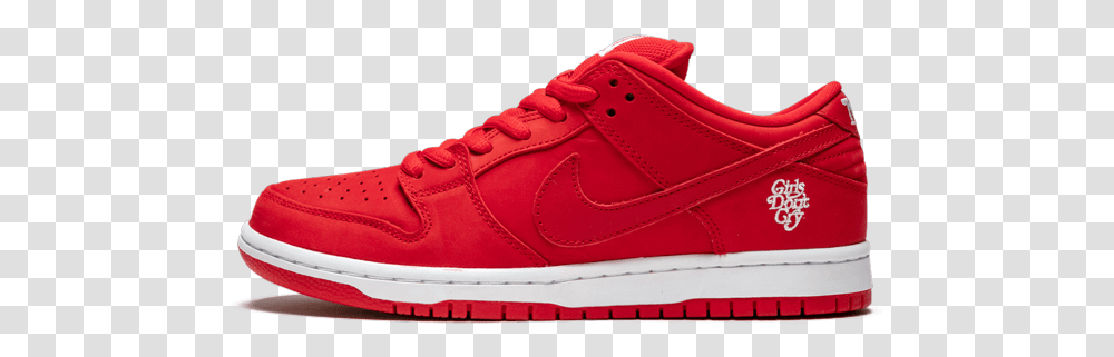 Nike Sb Dunk Low Pro Qs Girls Don't Cry Sneakers, Shoe, Footwear, Apparel Transparent Png