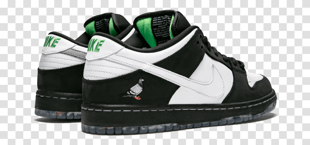Nike Sb Dunk Low Staple Panda PigeonquotClass Panda Pigeon Nike Sb, Shoe, Footwear, Apparel Transparent Png