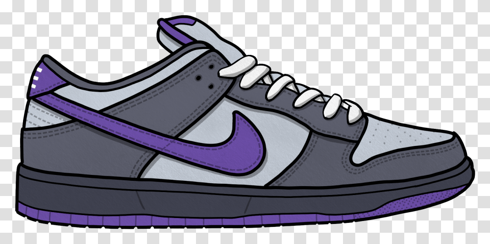 Nike Sb Purple Pigeons For Sale Nike Shoe Clipart, Footwear, Apparel, Running Shoe Transparent Png