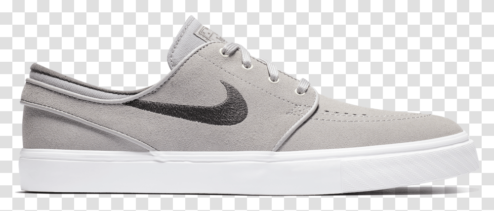Nike Sb Stefan Janoski Atmosphere Greythunder Grey White Skate Shoe, Footwear, Apparel, Sneaker Transparent Png