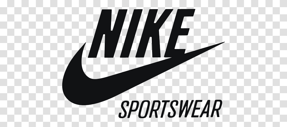 Nike Sportswear Logo, Word, Label, Alphabet Transparent Png