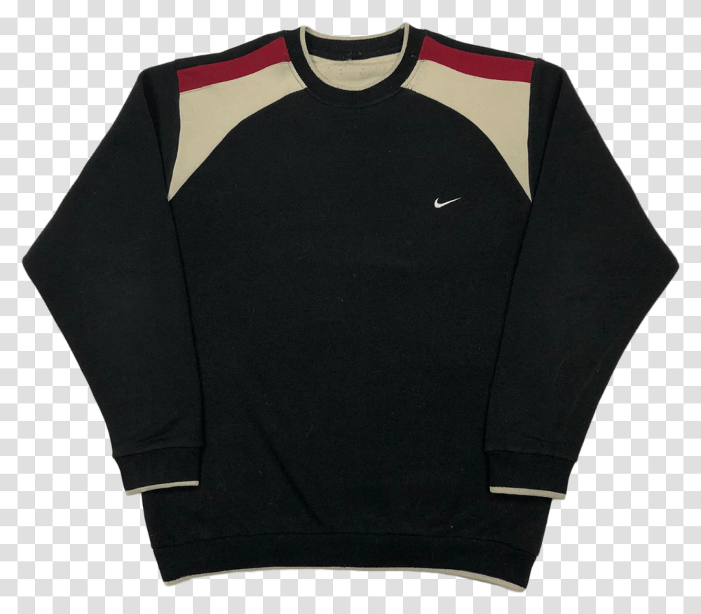 Nike Sweatshirt Long Sleeve, Clothing, Apparel, Sweater, Hoodie Transparent Png