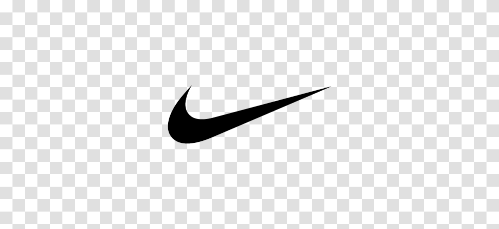 Nike Swoosh Vector Logo, Gray Transparent Png