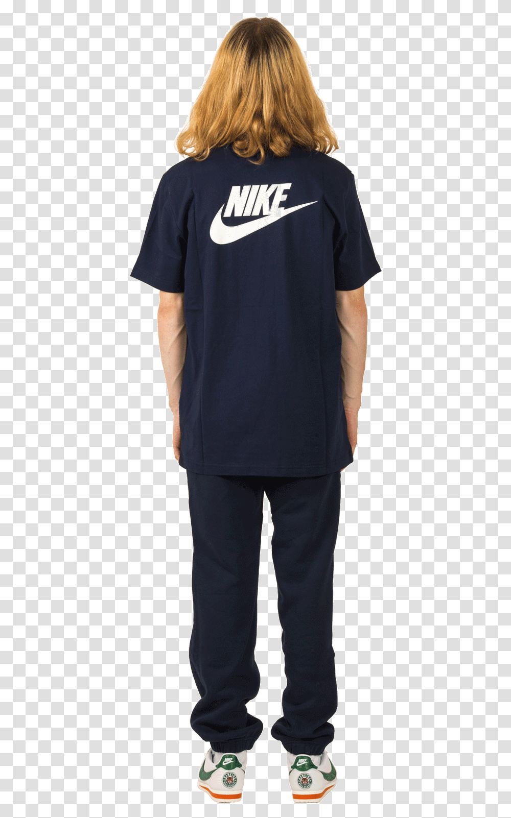 Nike T Shirts M Nrg Ss Tee X Stranger Things Blue Ck2342 Nike Air Max, Apparel, Person, Human Transparent Png