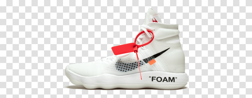 Nike The Off White Hyperdunk 2017, Apparel, Shoe, Footwear Transparent Png